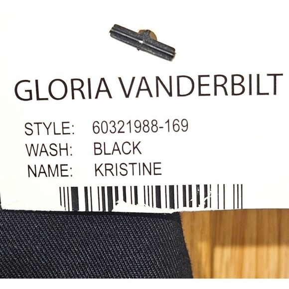 GLORIA VANDERBILT PLUS SIZE KRISTINE BLACK OVERSIZED High rise Cotton Shorts 18W - Picture 10 of 11